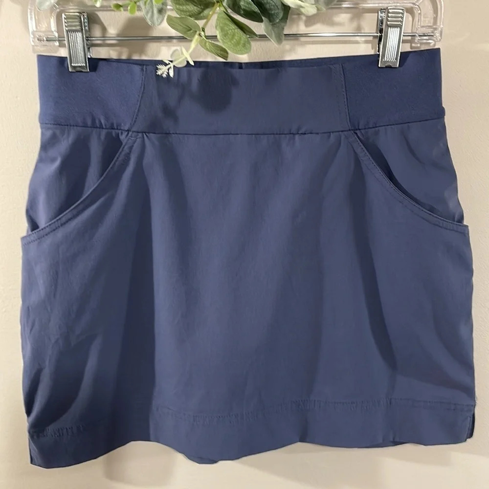 NWOT Columbia Anytime Casual Stretch Skort Blue S